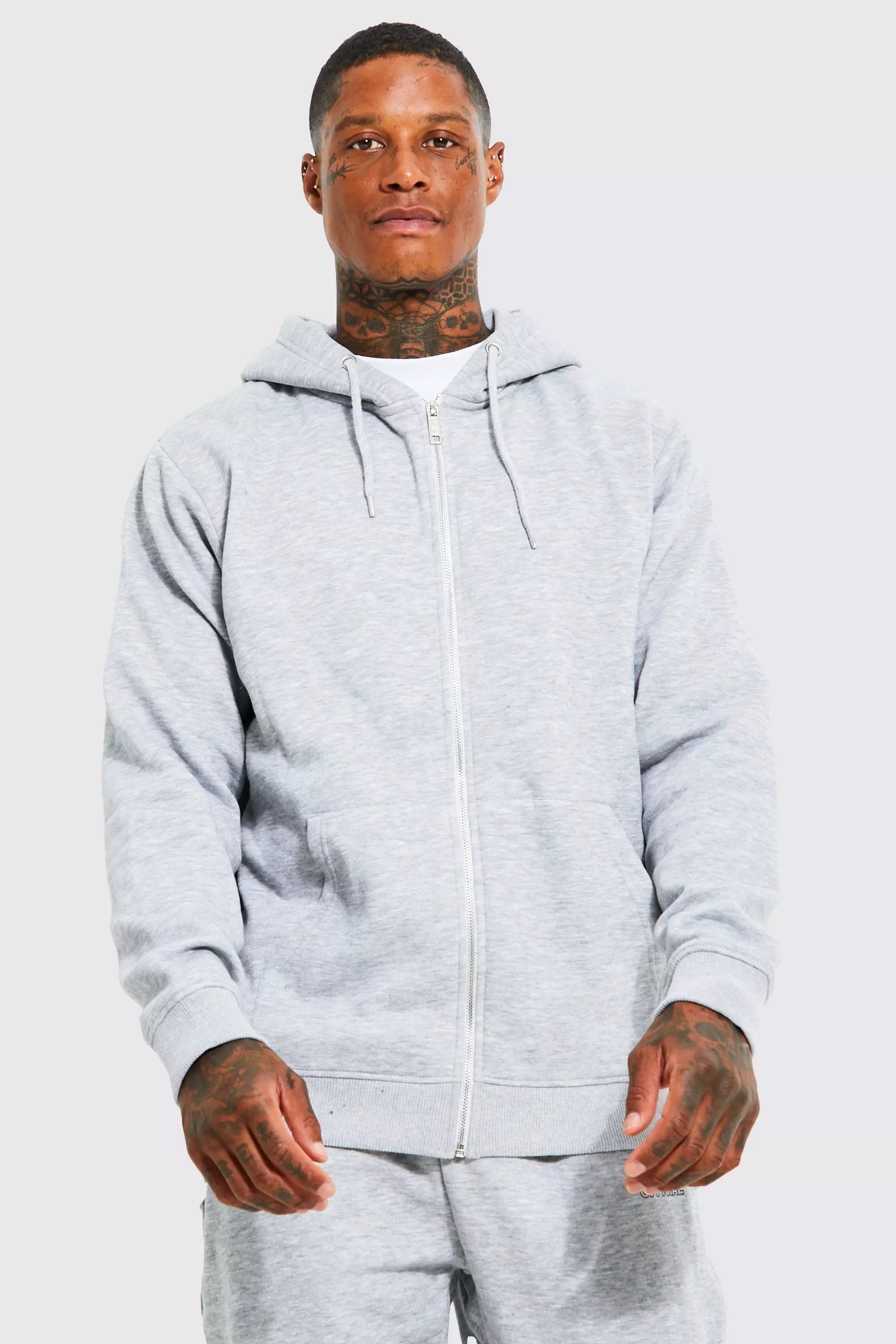 Zip Through Hoodie